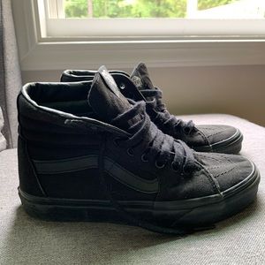Black High-Top Vans